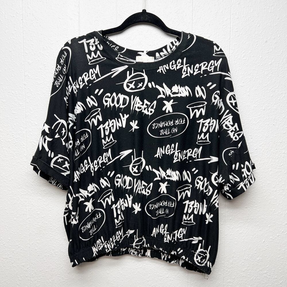 Riley & James Free-Spirited Womens Top 3X Relaxed Boxy Soft Casual Chic Feminine
